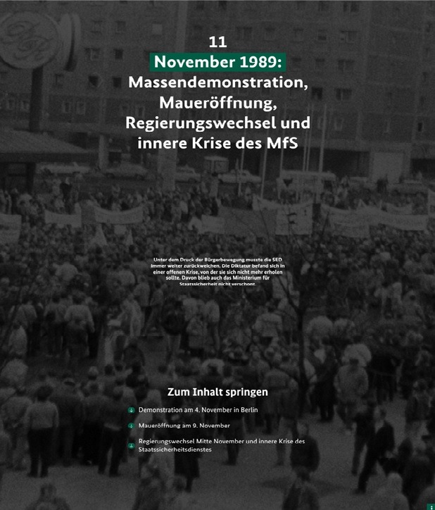 Revolutionskalender November 1989